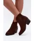 Pantofi de dama S.BARSKI HY62-8149 CIOCOLATĂ