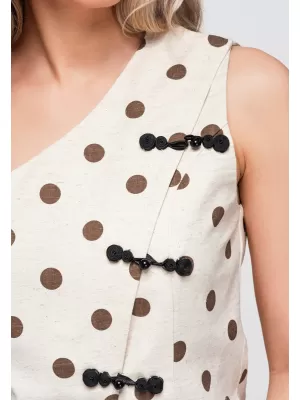 Bluza de dama OMBRE OW-TS-E0061 TAUPE