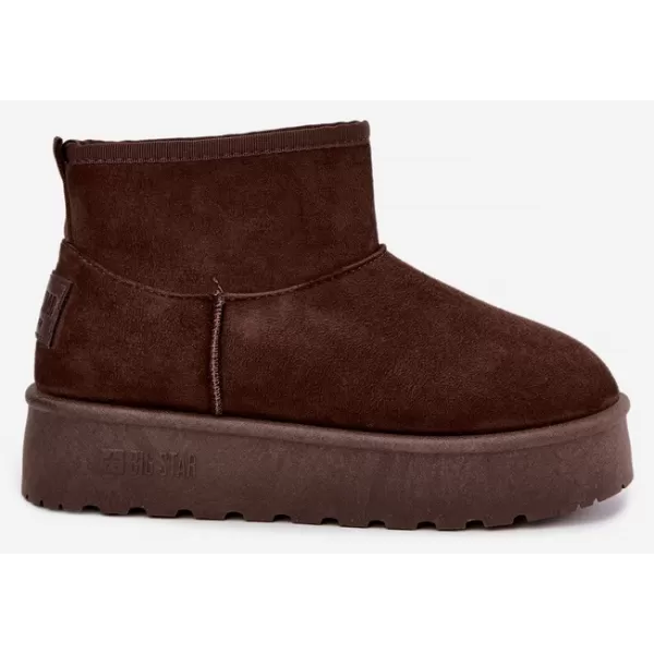  Pantofi de dama BIG STAR SHOES UU274223 UMBRE MARO/BEJ 