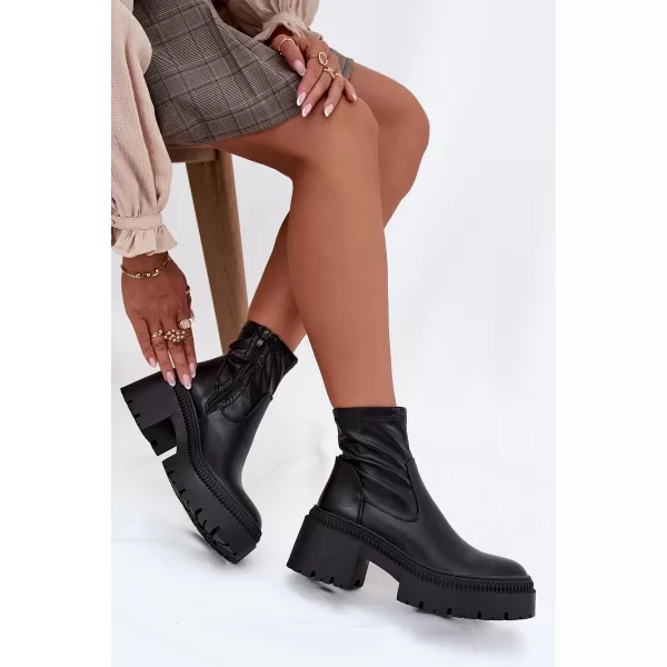  Botine de dama BOTO 9670A VIOLET 
