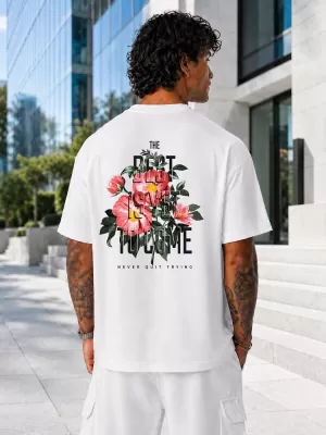 Tricou pentru bărbați DSTREET NX4002R-WH-O ALB