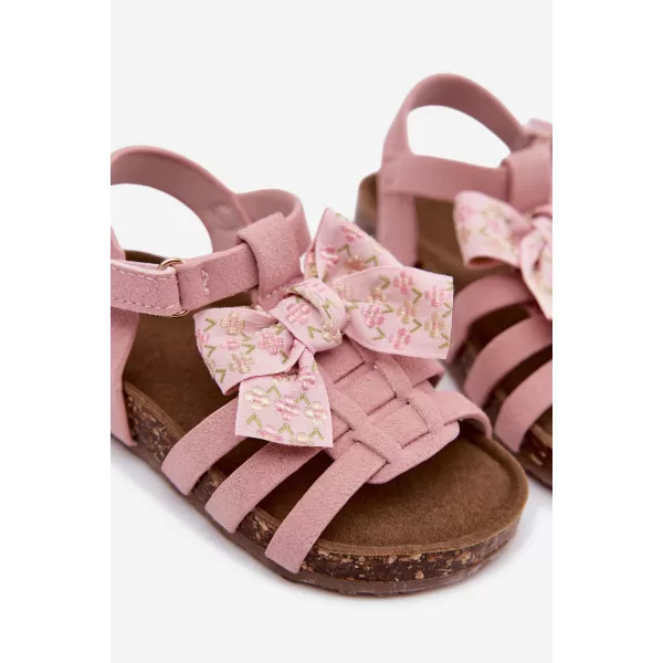  Sandale pentru fete BOTO 377-1C/2C/3C ROZ 