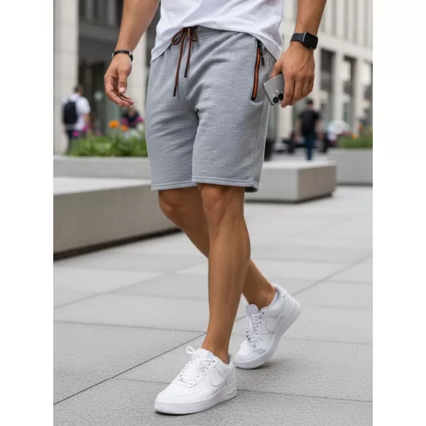  Pantaloni scurți pentru bărbați DSTREET SX2279 GRI DESCHIS 