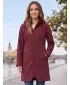 Palton cald de damă softshell ALPINE PRO IBORA 2 RODODENDRON