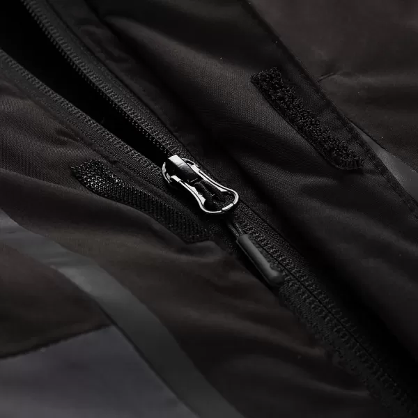  Geaca de schi pentru copii ALPINE PRO DEARO 3 NEGRU 