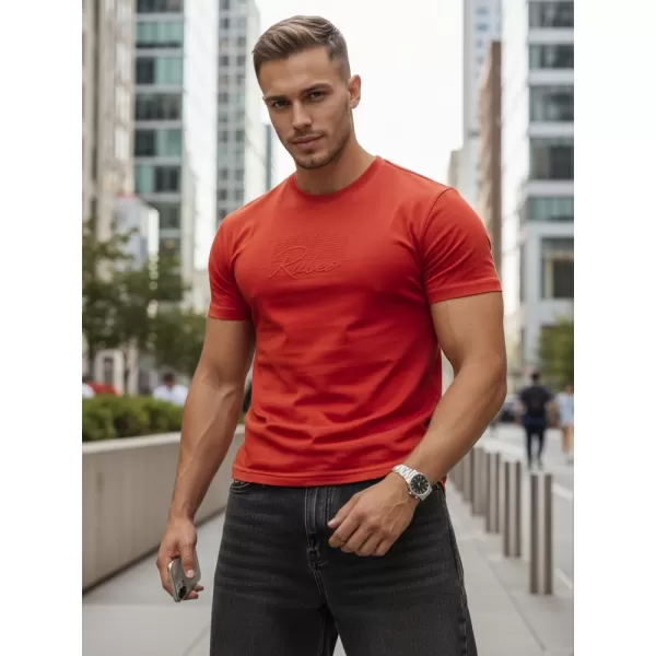  Tricou pentru bărbați DSTREET RX5411 PORTOCALE 