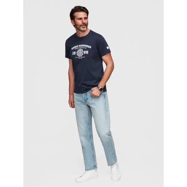  Tricou pentru bărbați OMBRE OM-TSPT-0269 ALBASTRU MARIN 