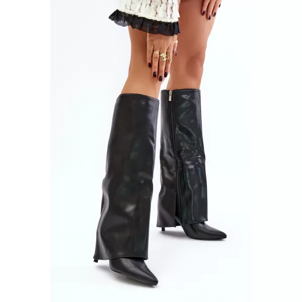  Cizme de dama BOTO C-343/LA3106 NEGRU 