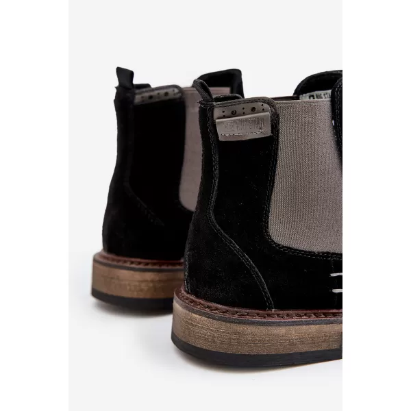  Pantofi pentru bărbați BIG STAR SHOES OO174154 NEGRU 
