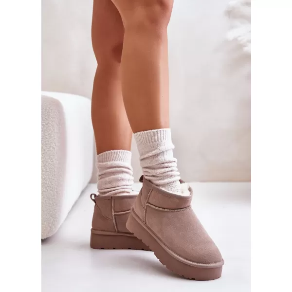  Pantofi de dama BOTO W5828 KAKI 