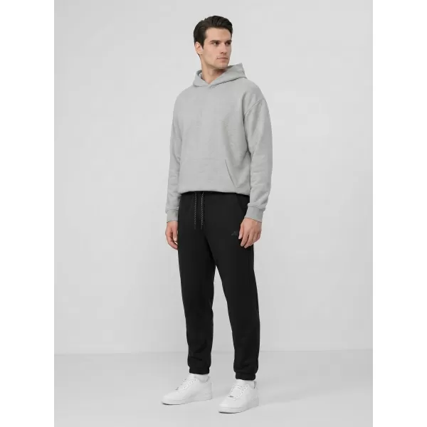  Pantaloni pentru bărbați 4F WMM00TTROM1673 NEGRU ADÂNC 