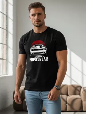 Tricou pentru bărbați DSTREET NX046R NEGRU