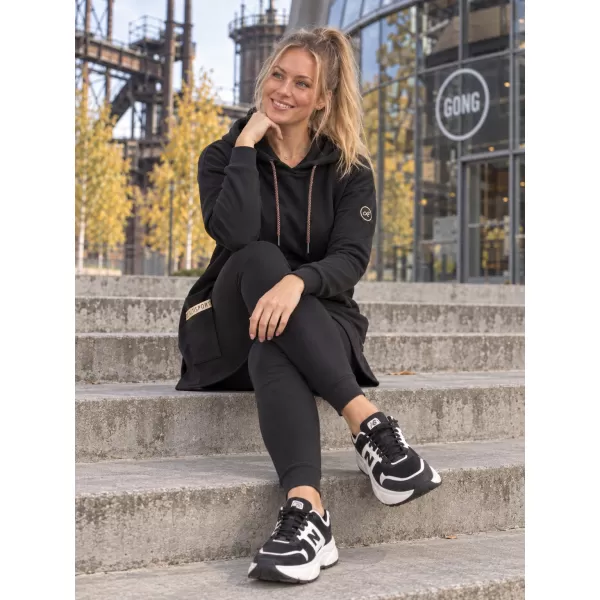  Hanorac de dama ALTISPORT IVIE NEGRU 