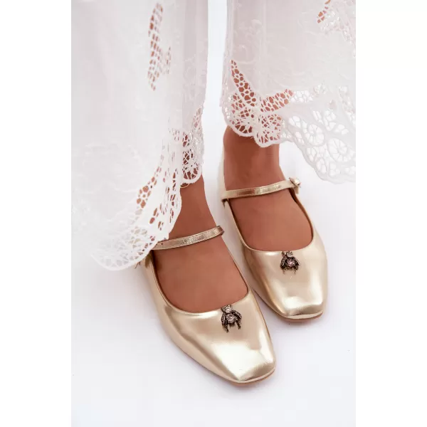  Balerini de dama BOTO 6672 AUR 