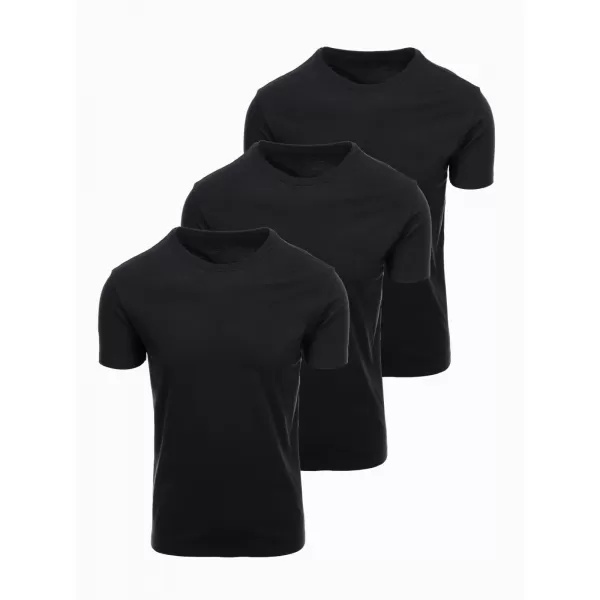  Tricou pentru bărbați OMBRE OM-TSBS-0268 NEGRU 