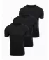 Tricou pentru bărbați OMBRE OM-TSBS-0268 NEGRU
