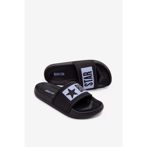  Papuci copii BIG STAR SHOES TT374A003 NEGRU/ALBASTRU 