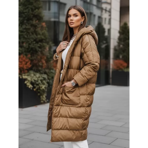  Geaca de dama DSTREET TY2471 CARAMEL 