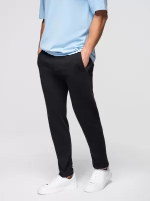 Pantaloni pentru bărbați OMBRE OM-PABS-0304 NEGRU