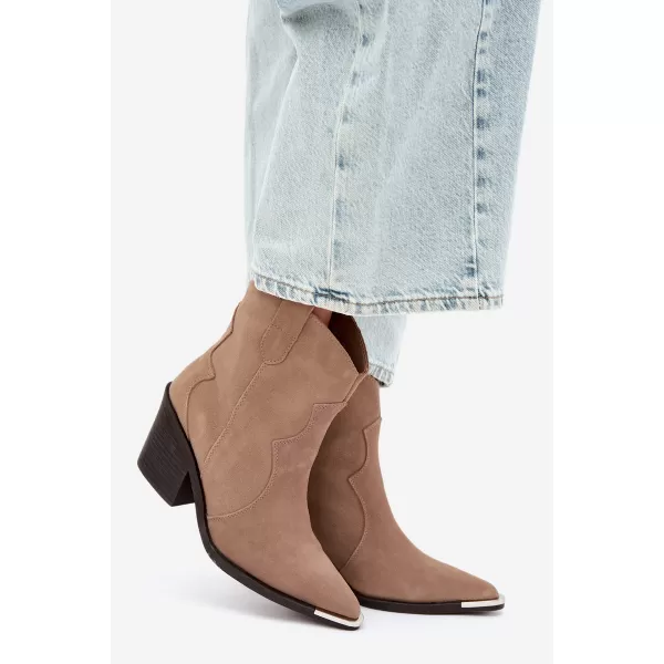  Cizme de dama BOTO 6397 KAKI 