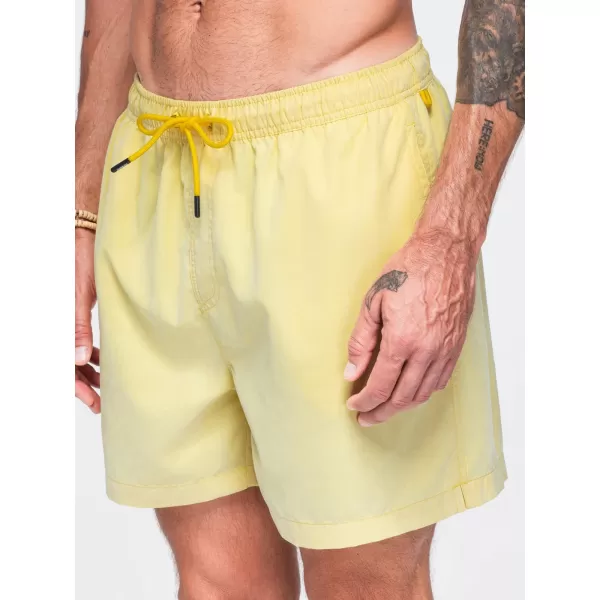  Pantaloni scurți pentru bărbați OMBRE OM-SRSS-0216 GALBEN 