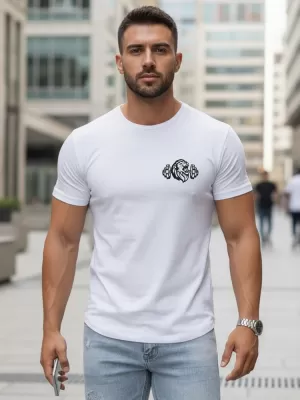 Tricou pentru bărbați DSTREET NX5084R ALB