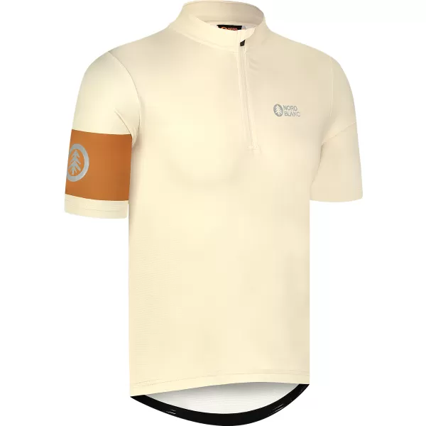  Tricou de ciclism pentru bărbați NORDBLANC CAMEL NBSMF8079 BEJ 
