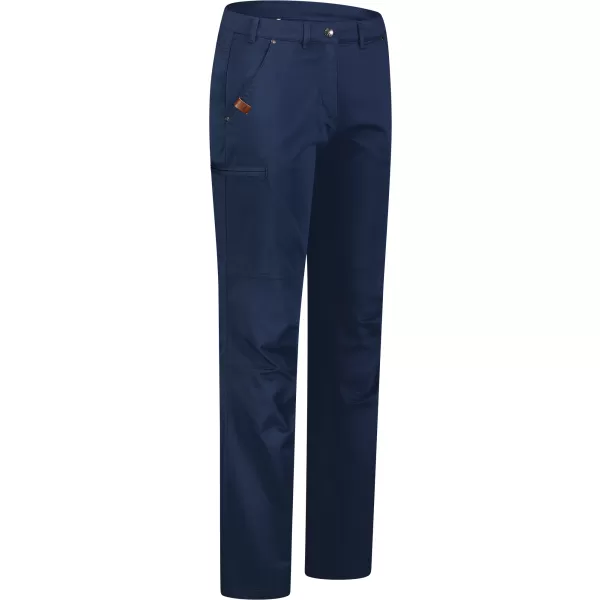  Pantaloni de dama din bumbac NORDBLANC VILLAGE NBSPL8367 ALBASTRU 