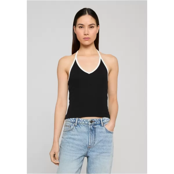  Top pentru femei URBAN CLASSICS TB8352-00007 NEGRU 
