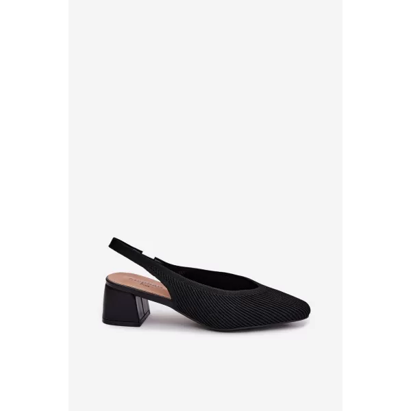  Sandale de dama BOTO YT-25 NEGRU 