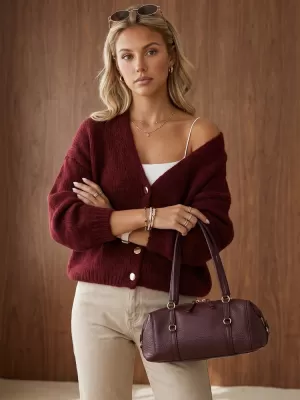 Pulover de dama DSTREET MY2572 BURGUNDIA