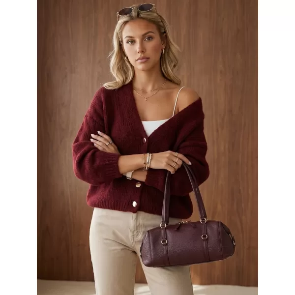  Pulover de dama DSTREET MY2572 BURGUNDIA 