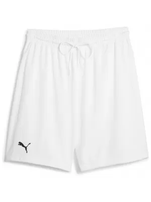 Pantaloni scurți pentru bărbați PUMA HOOPS TEAM PRACTICE SHORT 676641-02 PUMA ALB