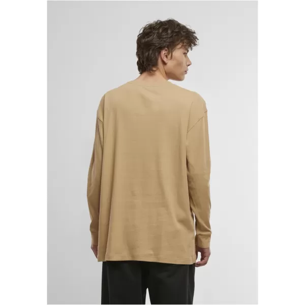  Tricou pentru bărbați URBAN CLASSICS TB6418 BEJ UNIUNE 