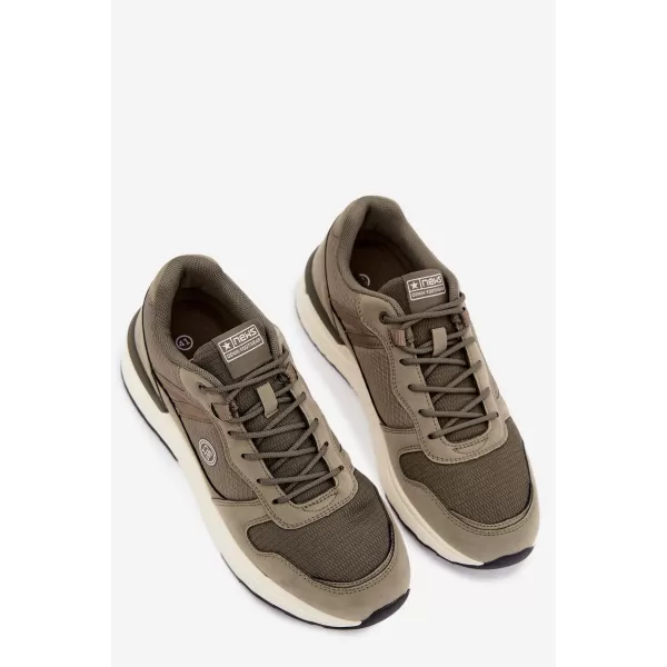  Adidași pentru bărbați BOTO 25MN20-8528 KAKI 