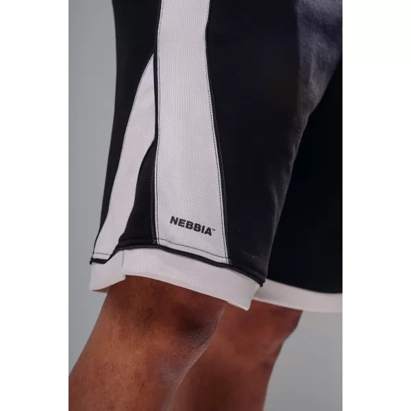  Pantaloni scurți de antrenament NEBBIA PRIMAL 877 NEGRU 