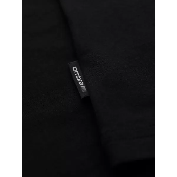  Maiou bărbătesc OMBRE OM-TSBT-0272 NEGRU 