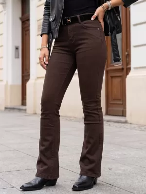 Pantaloni de dama DSTREET UY3109 MARO