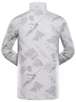 Tricou pentru bărbați cu uscare rapidă ALPINE PRO STANS VARIANTA PERLA AFUMATA PD
