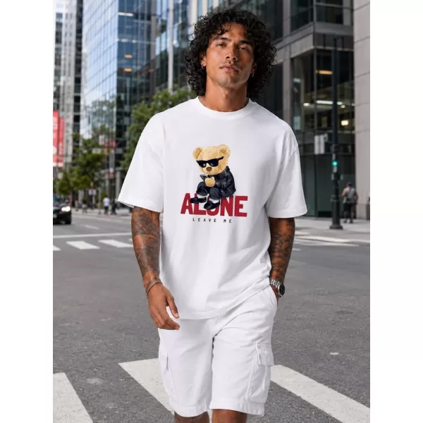  Tricou pentru bărbați DSTREET NX1025R-WH-O ALB 