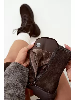 Pantofi de dama BIG STAR SHOES UU274612 MARO/BEJ