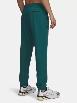 Pantaloni de trening pentru bărbați UNDER ARMOUR VIBE WOVEN JOGGER 1386557-338 VERDE