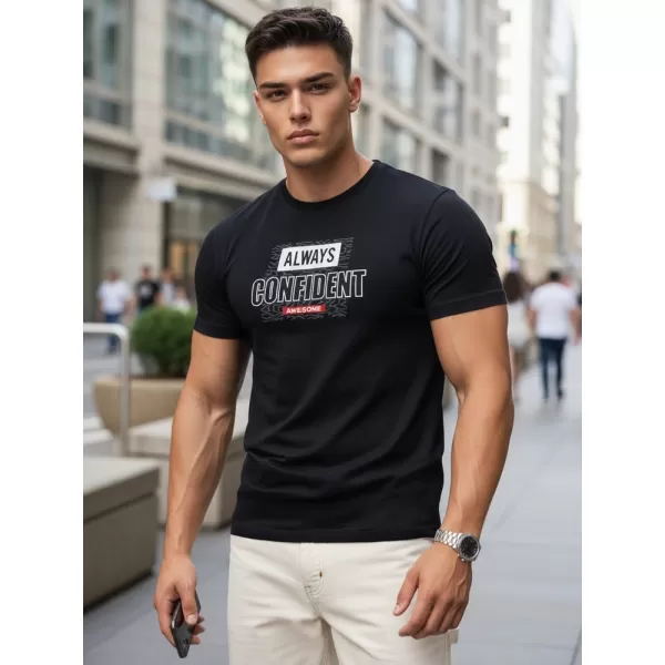  Tricou pentru bărbați DSTREET RX5407 NEGRU 