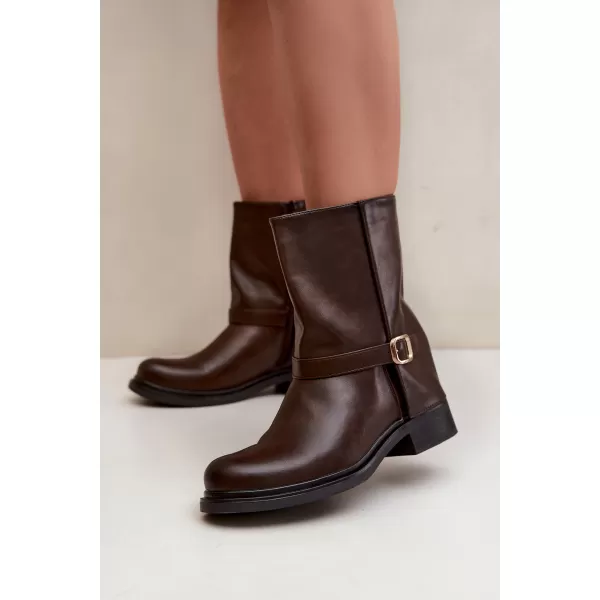 Botine de dama BOTO 5859 MARO 