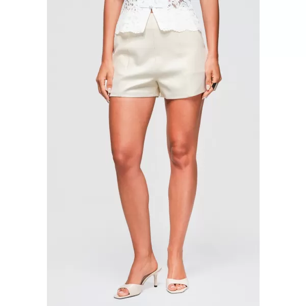  Pantaloni scurți de damă OMBRE OW-ST-E0003 ECRU 