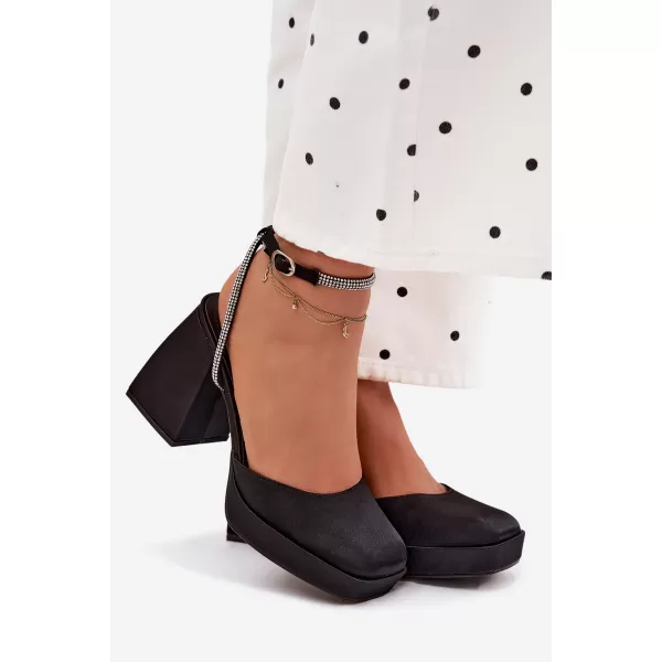  Sandale de dama BOTO H-8 NEGRU 