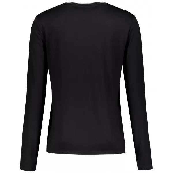  Tricou de damă ALTISPORT IDIARA NEGRU 