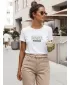 Tricou pentru femei DSTREET NX5031RY ALB