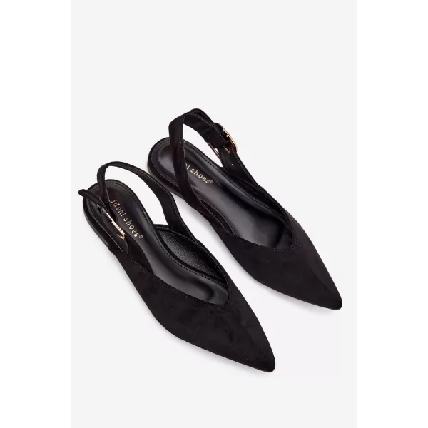  Balerini de dama BOTO JH598/9755 NEGRU 