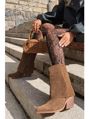 Pantofi de dama BIG STAR SHOES UU274114 UMBRE MARO/BEJ